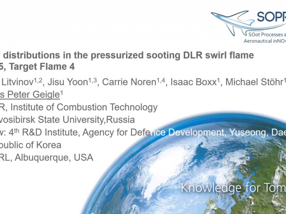 Fuel distributions in the pressurized sooting DLR swirl flame