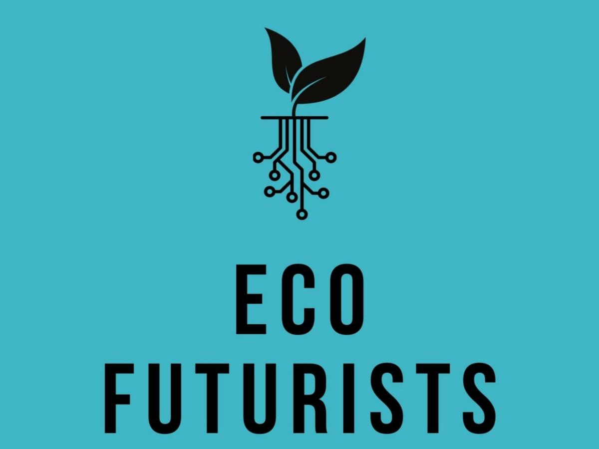 Ecofuturist icon of plant