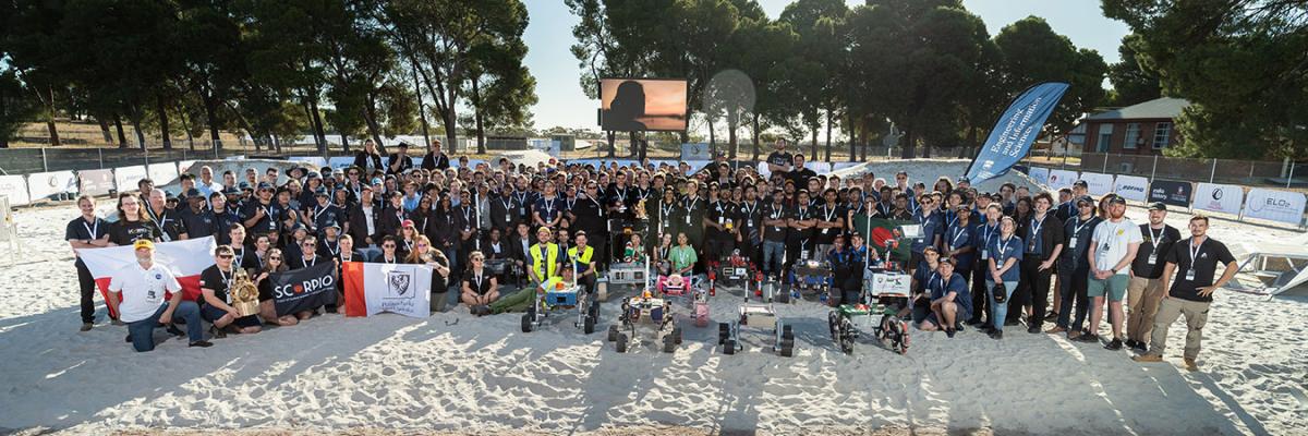 Australian Rover Challenge 2024 group shot