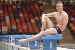 Matt Cowdrey at the Adelaide Aquatic Centre in the lead-up to the 2006 Commonwealth Games
Photo by Calum Robertson, courtesy of <i>Messenger Community Newspapers</i>