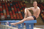 Matt Cowdrey at the Adelaide Aquatic Centre
Photo by Calum Robertson, courtesy of Messenger Community Newspapers