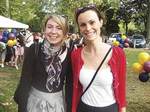 From left: Jessica Conway and Lucy Buchanan were among the many AMSS members at the celebratory high tea