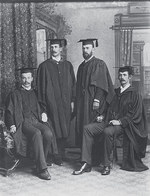 The first graduates of the University of Adelaides Medical School in 1889