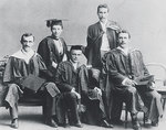 Laura Fowler (2nd from left) was the first woman to graduate from the Medical School (in 1891) and was Australias first female surgeon