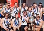 The winning team from the Adelaide University Boat Club, which secured the Oxford and Cambridge Cup two years running
Photo courtesy of the Adelaide University Sports Association