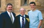 Three generations of Grassos (from left) Alfio, Rosario and Anthony
Photo by Ben Osborne