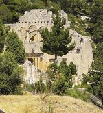 A pilgrim church at Alahan, Turkey, approximately 5th-6th century. The pilgrim churches at Alahan have yet to be precisely dated. Glass analysis from the University of Adelaide may hold the answer.
Photo courtesy of Dr Margaret OHea