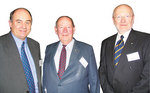 From left: Fund Patron John Crosby, the Hon. Dr Bruce Eastick AM and Vice-Chancellor Professor James McWha
Photo by Joy Prior