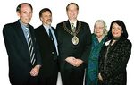 From left:
Professor Stephen Lincoln, Dr Rob Amery, Adelaide Lord Mayor, Michael Harbison, Heather Southcott and Joy de Leo
Photo by Candy Gibson