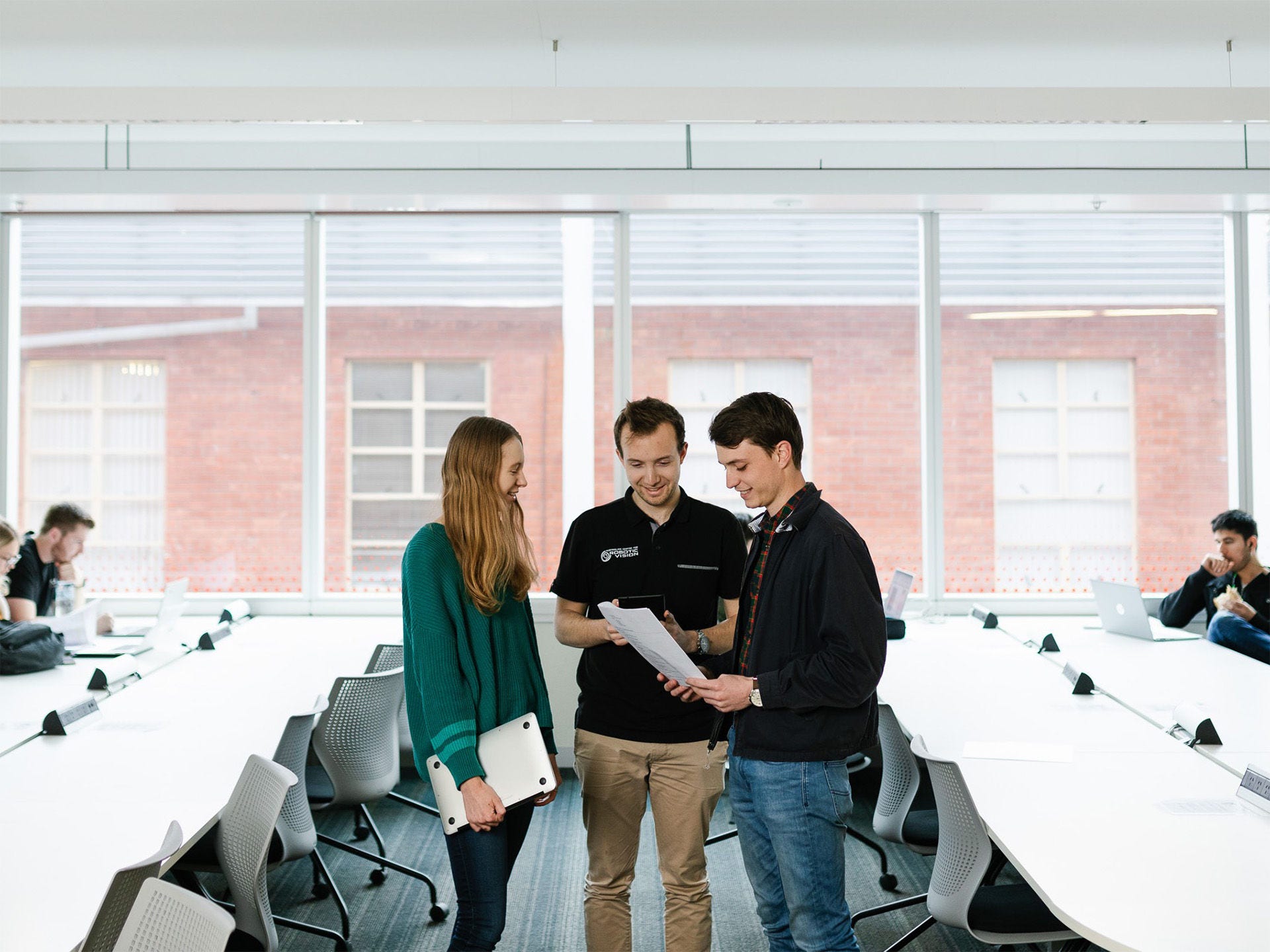 AIML members collaborating in a workshop