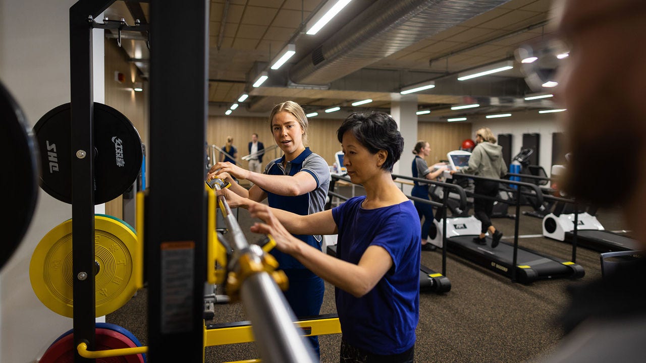 Physiotherapy class
Images supplied by Health and Medical Sciences