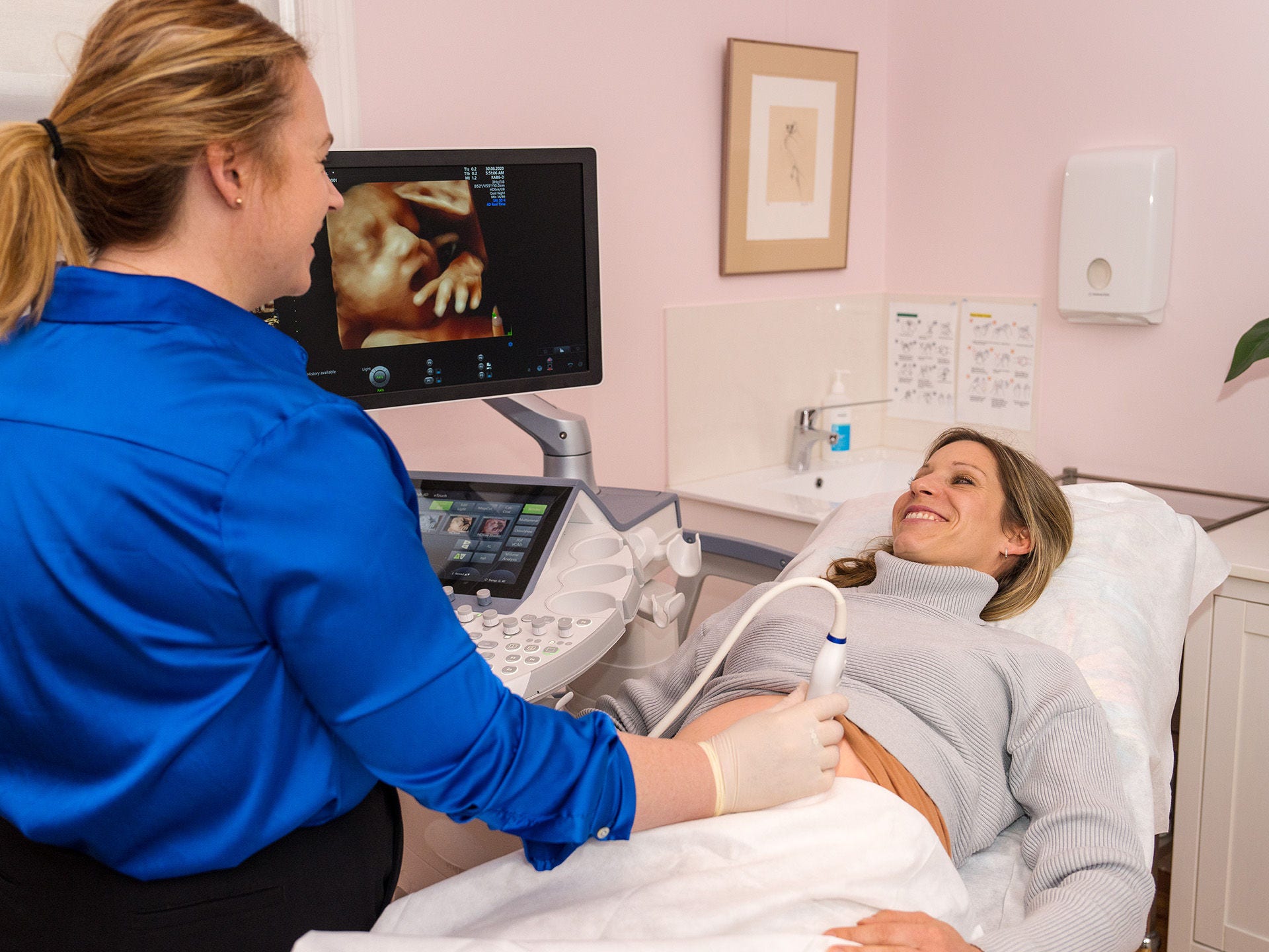 RRI lab, researcher and patient