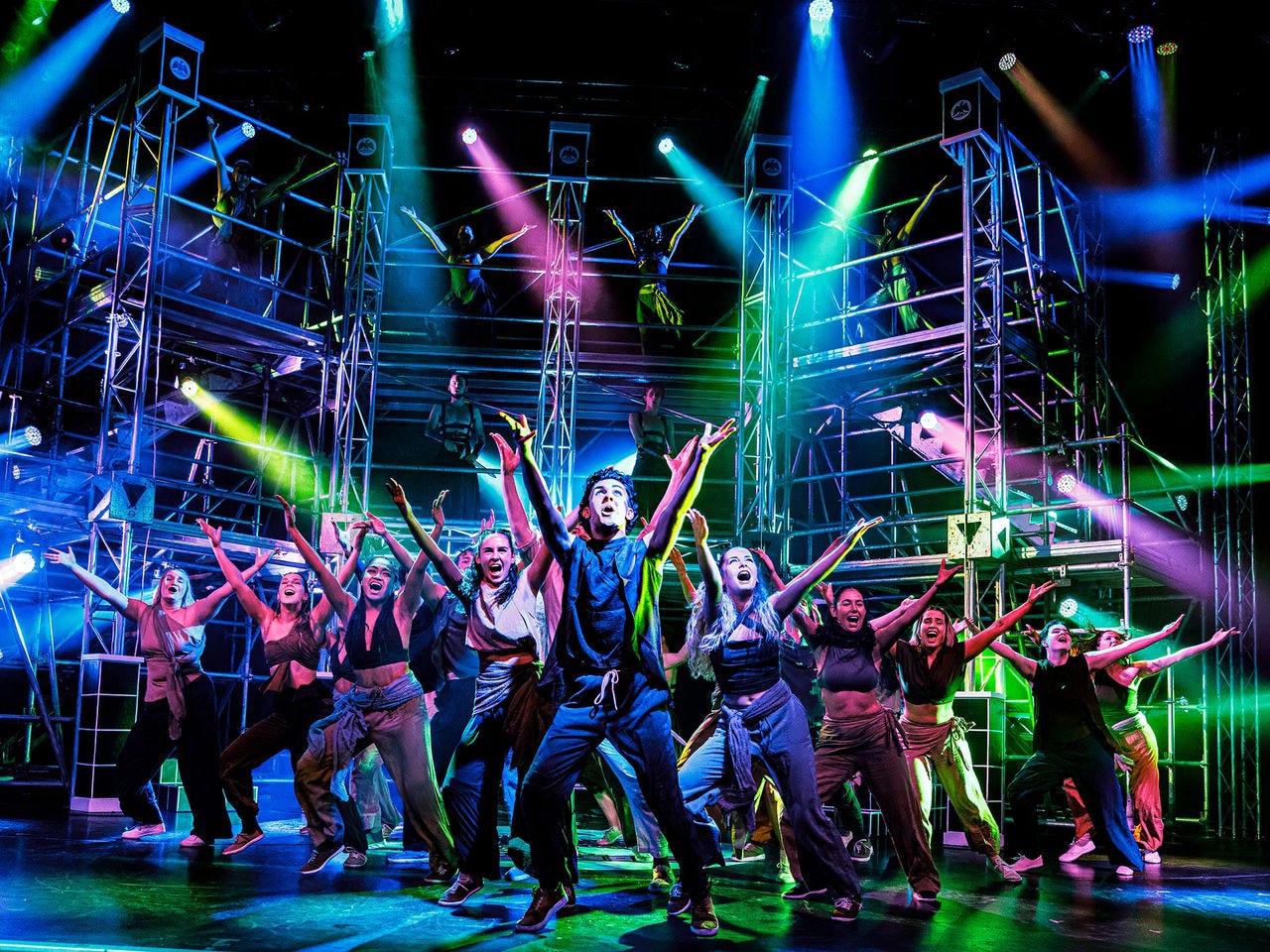 Music Theatre students perform Jesus Christ Superstar. Photography by Greg Balcombe
