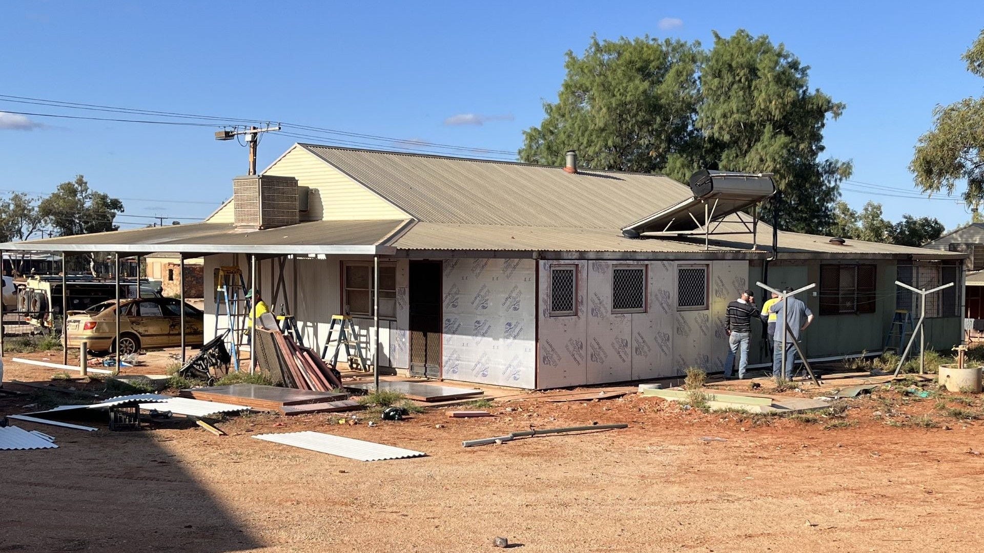 House in remote area of the APY Lands