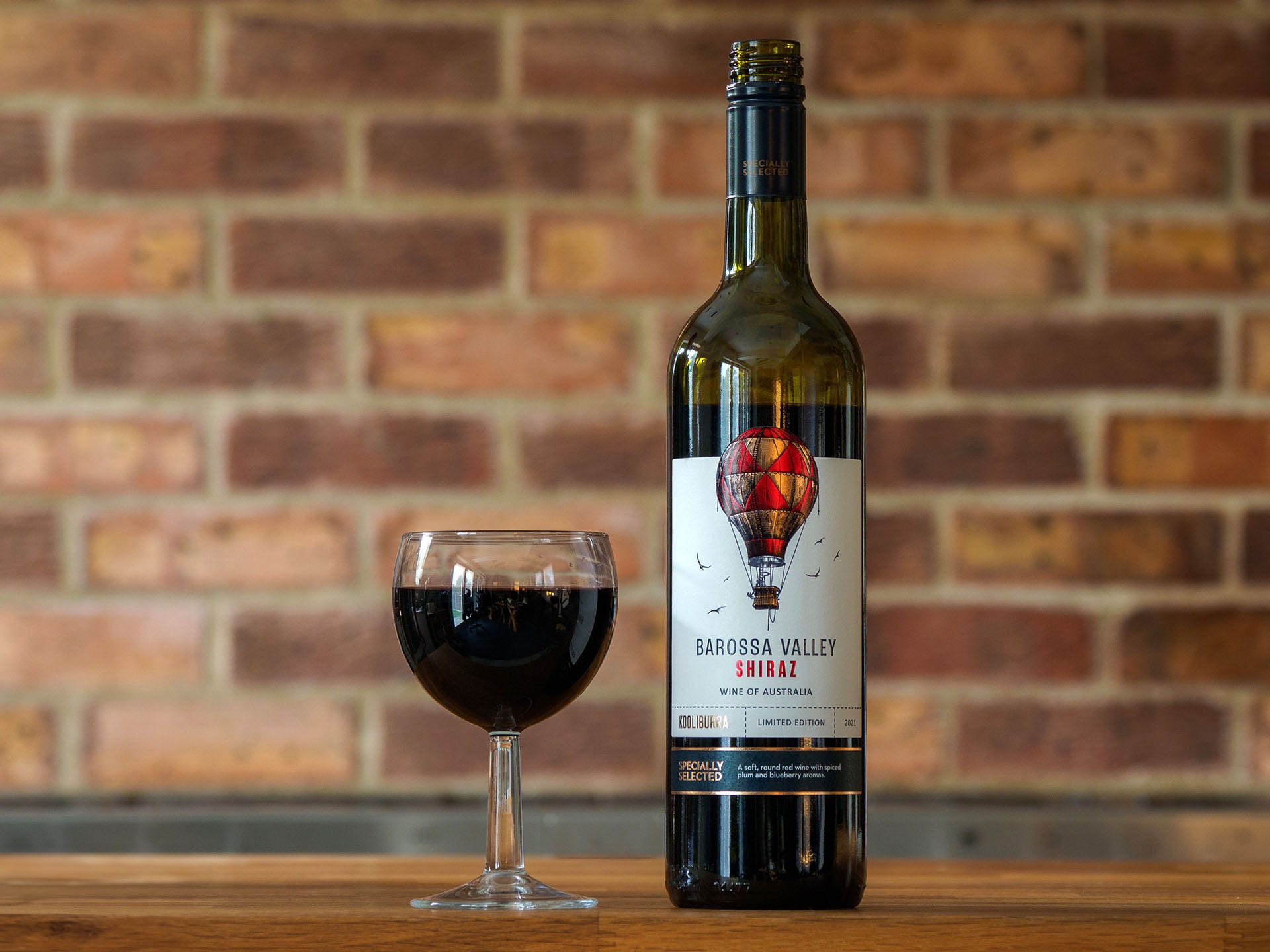 A bottle of wine from the Barossa Valley