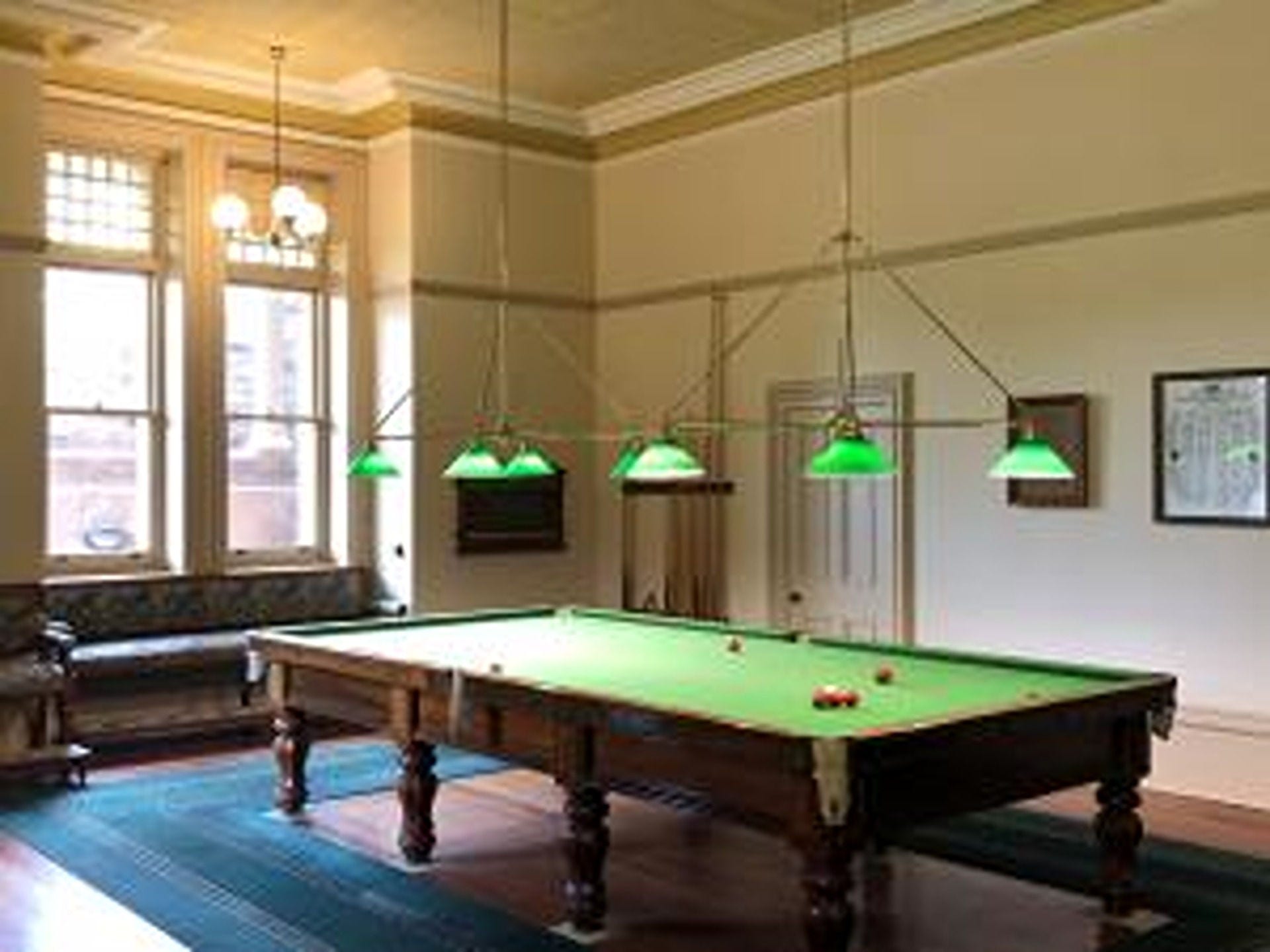 Billiards room
