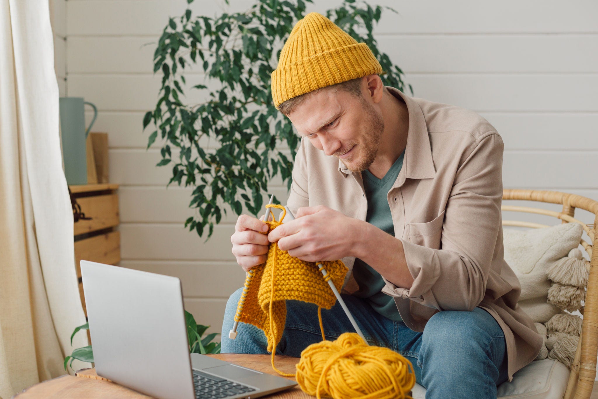  Some craft skills, such as knitting and sewing, skipped a generation but are regaining popularity.