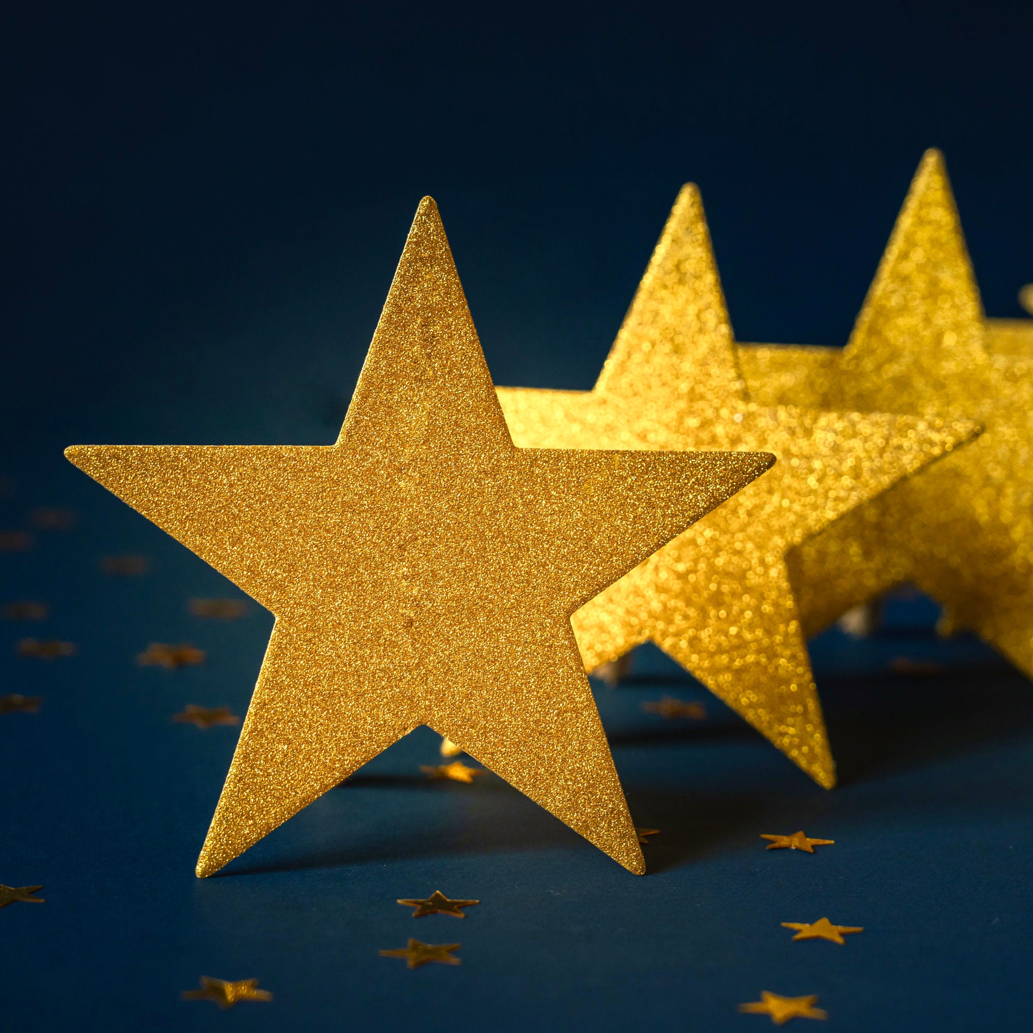 Stars in line
