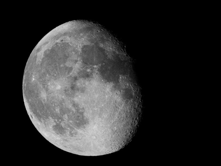The moon