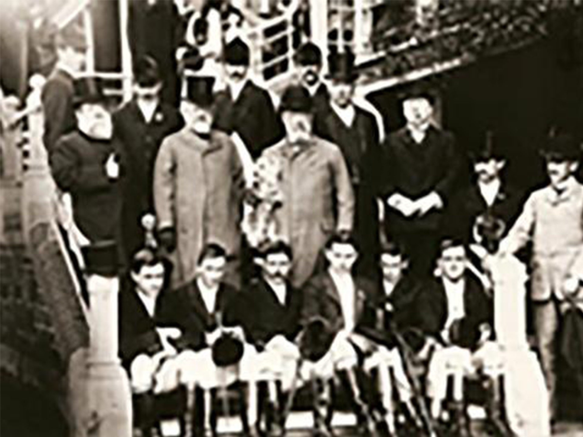 Peter Waite and hunting club