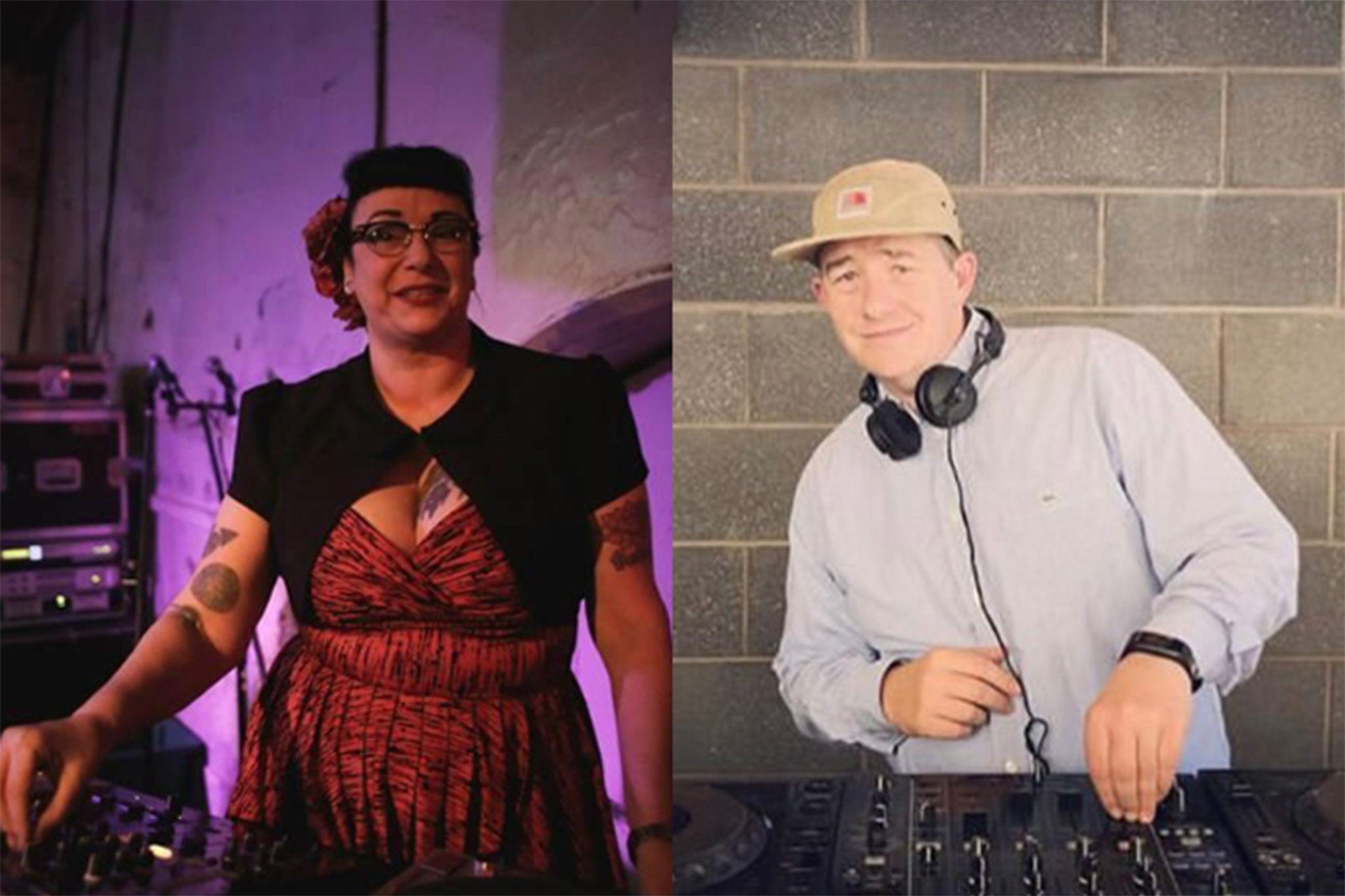 DJs Miss Goldie and dL