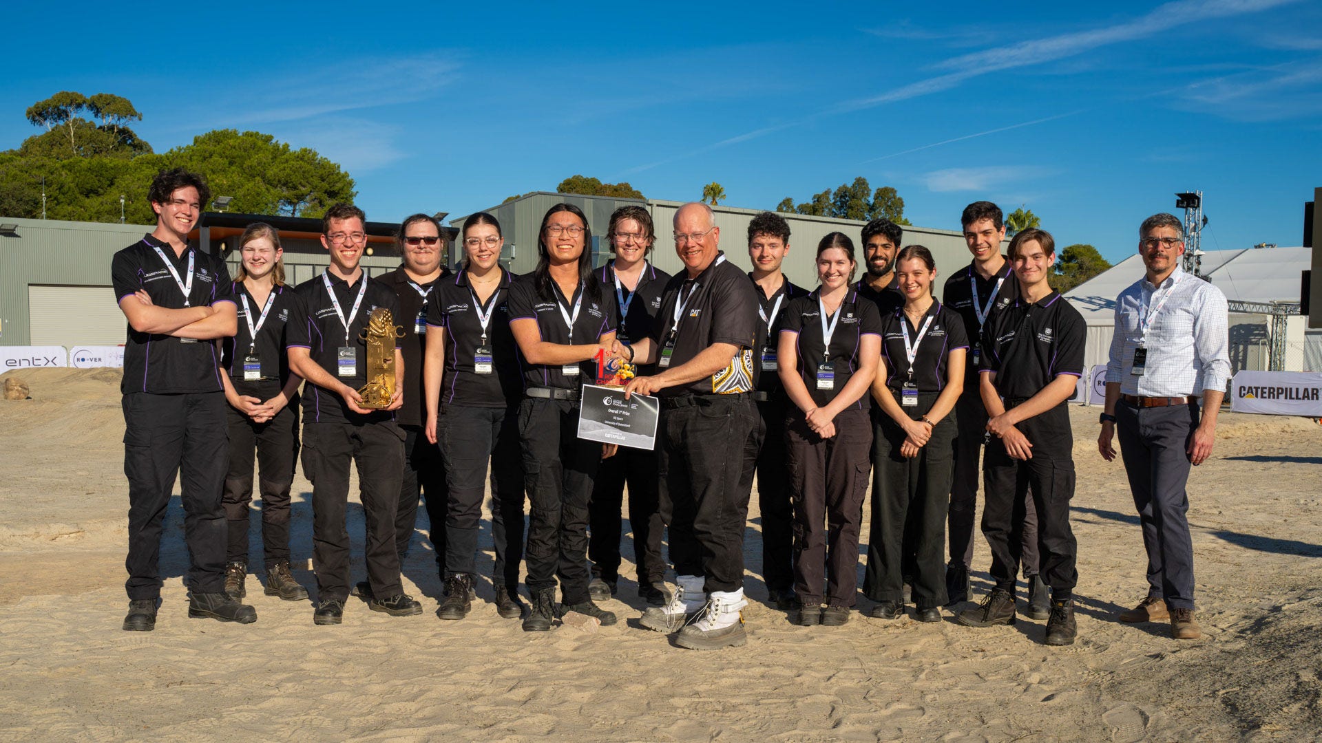 Australian Rover Challenge 2026 winners UQ Space