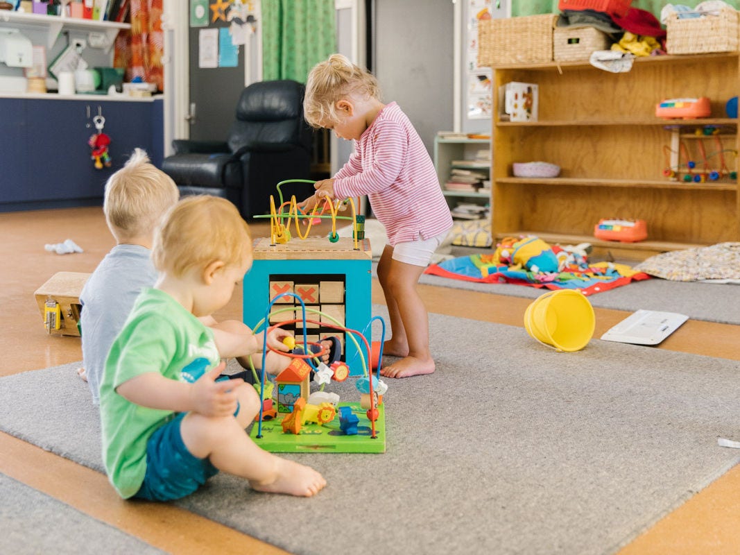 Room 1: 3 months to 2 year old children