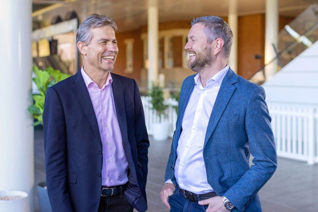 Professors Peter Hoj and David Lloyd