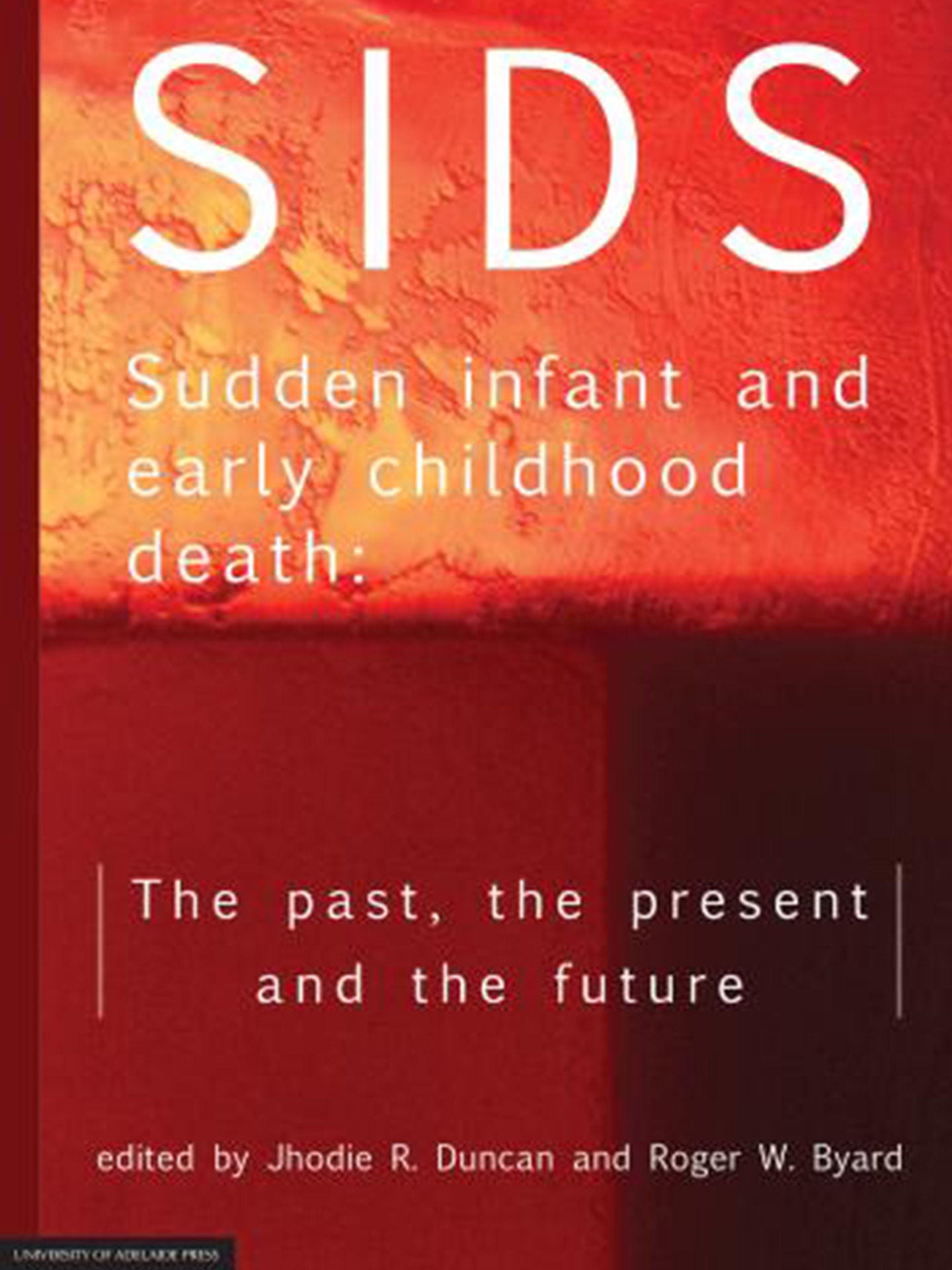 SIDS Sudden Infant and Early Childhood Death cover