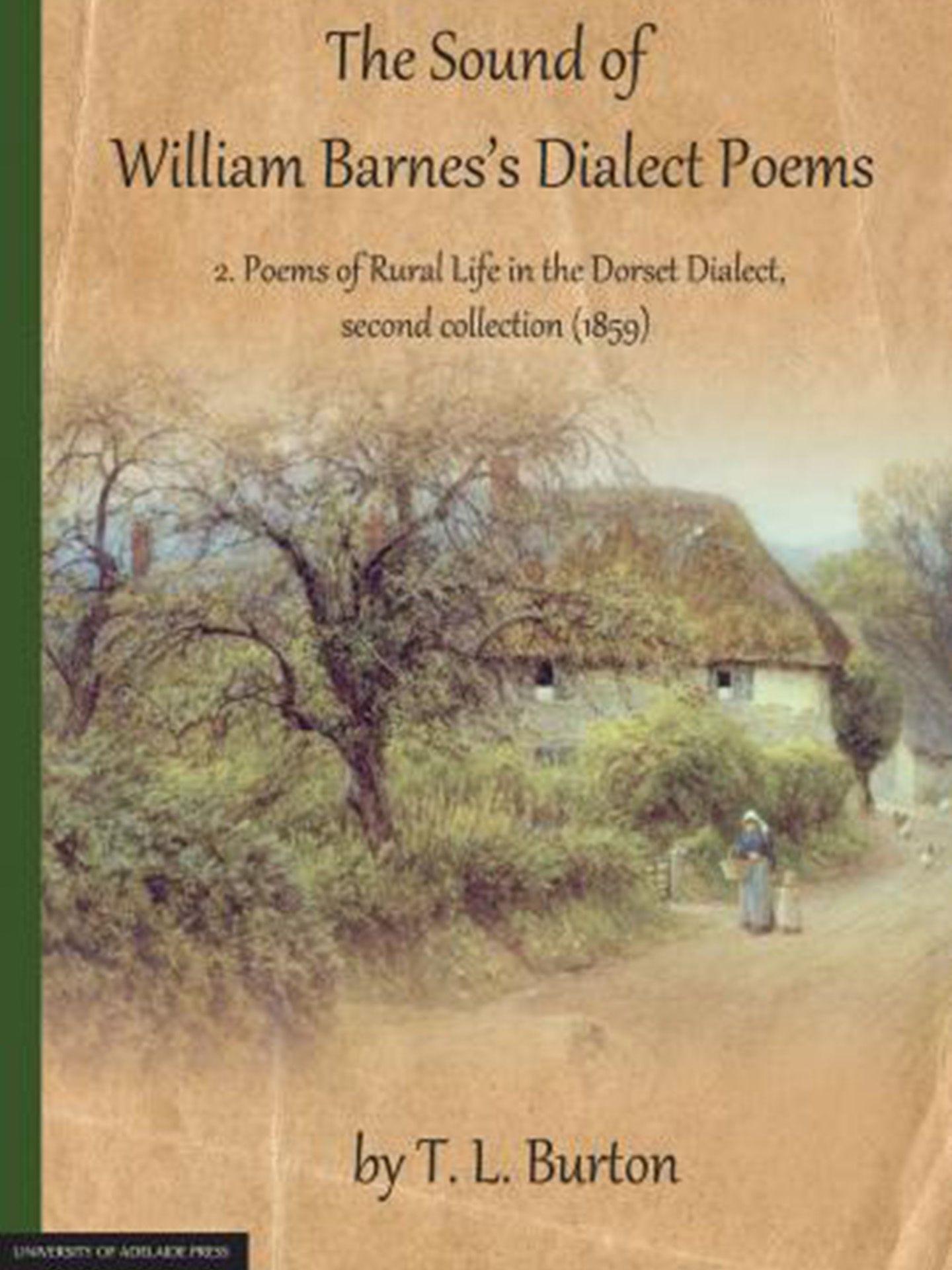 The Sound of William Barnes's Dialect Poems, 2 cover