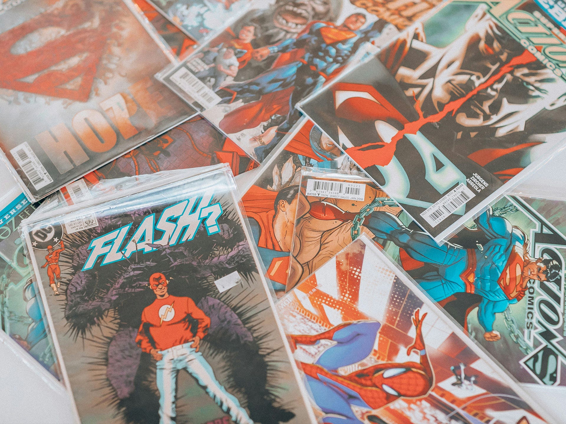 Comic books (Image by Joel Muniz)