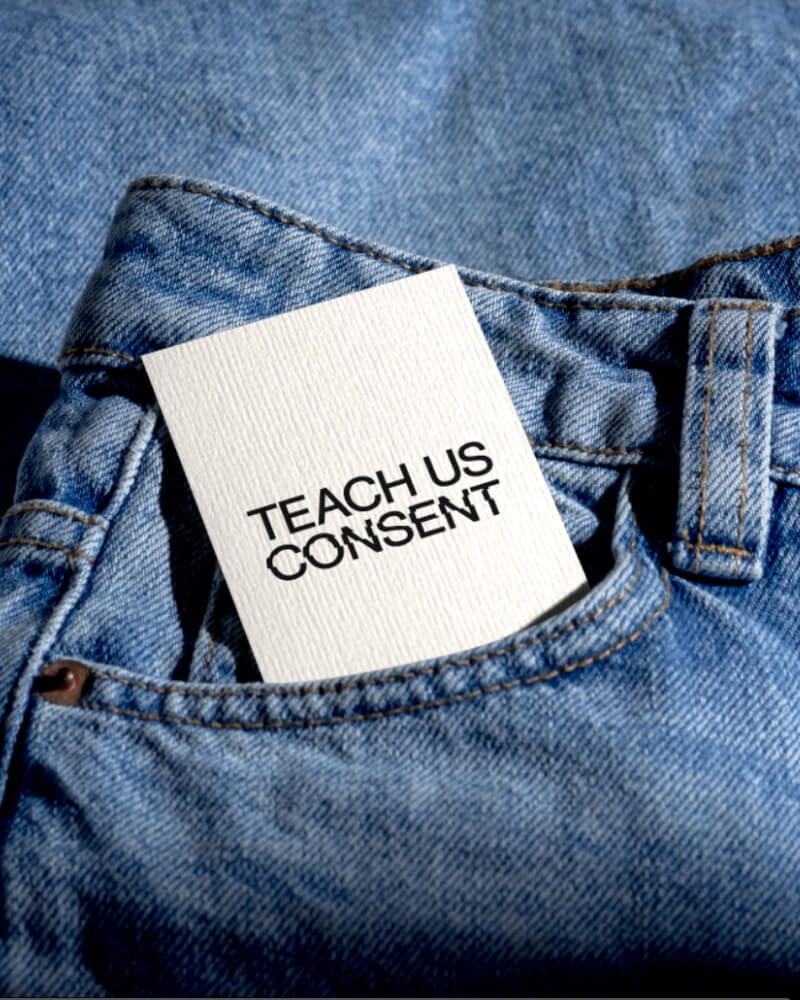 Teach us consent logo