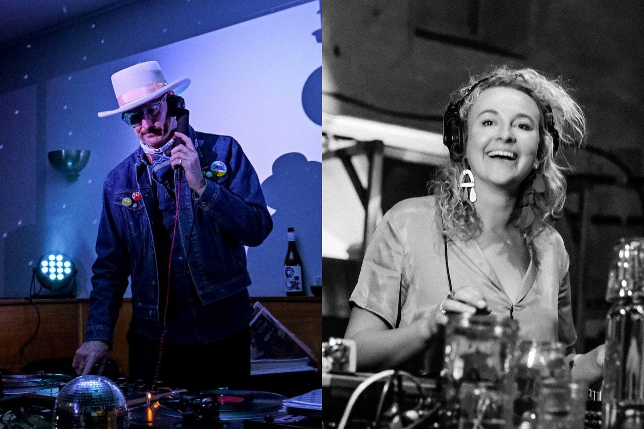 DJs Troy J Been and Sharnibanarni