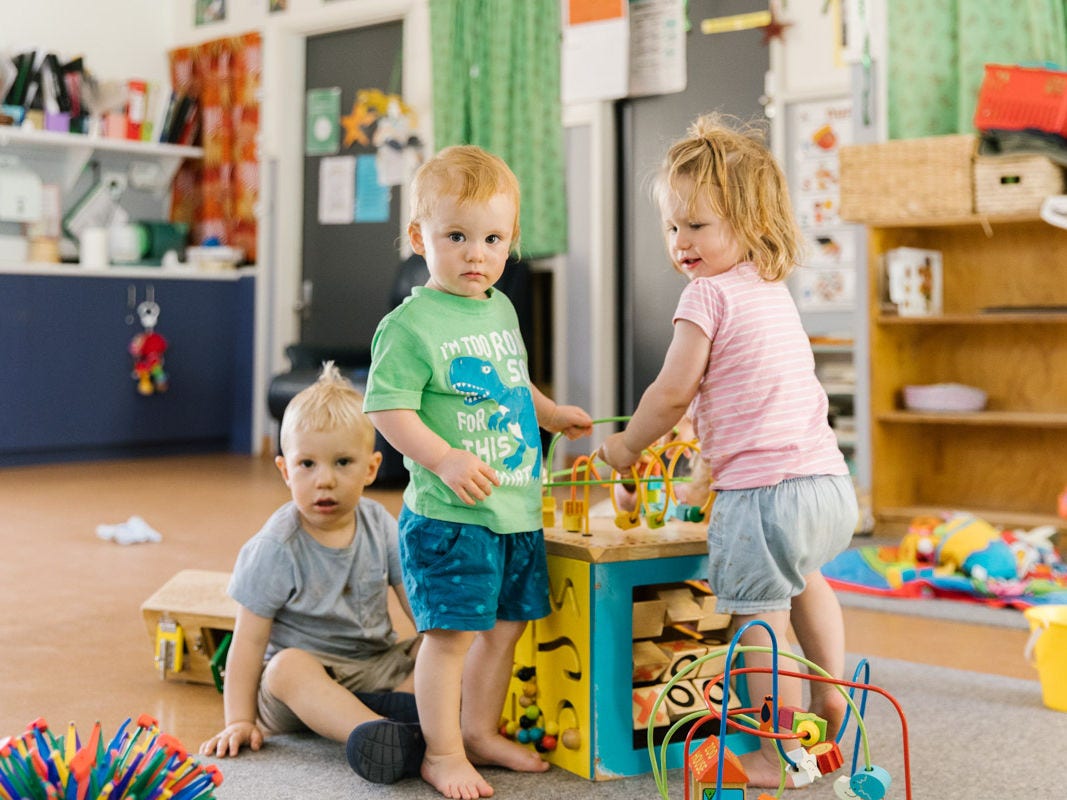 Room 1: 3 months to 2 year old children