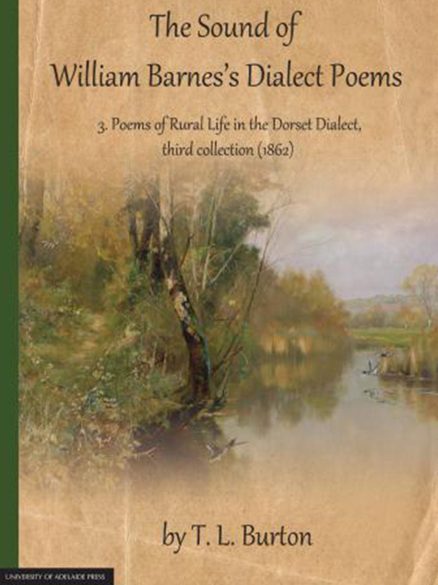 The Sound of William Barnes's Dialect Poems, 3 cover