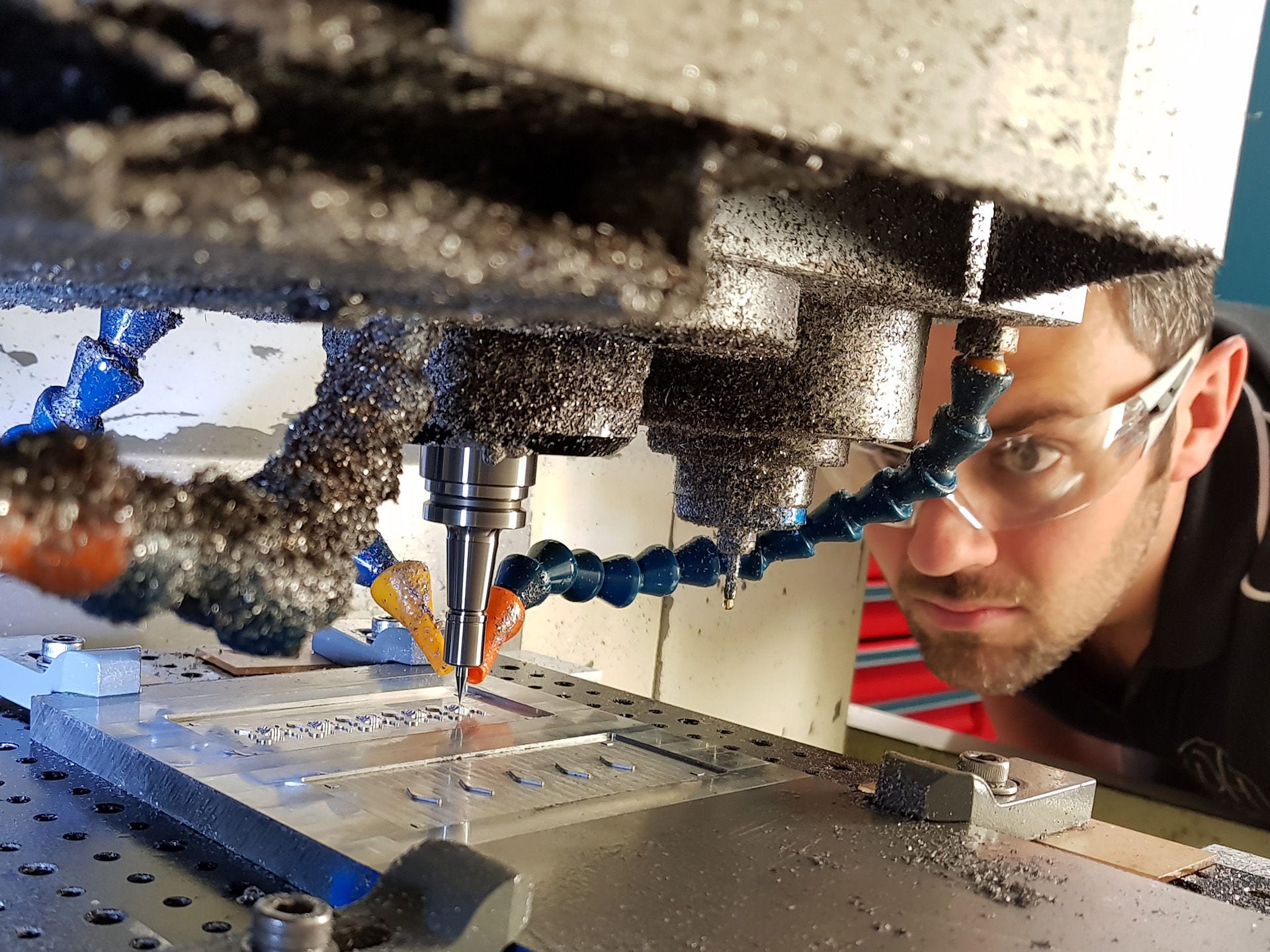 FII research equipment being used in the lab