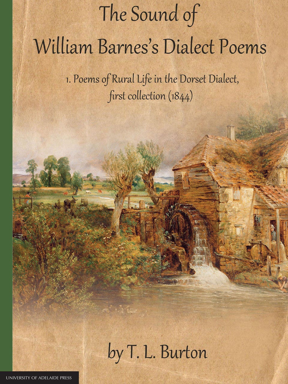 The Sound of William Barnes's Dialect Poems, 1 cover