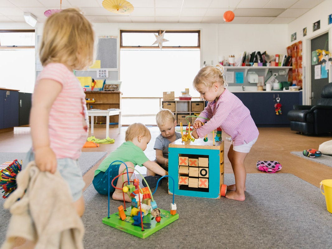 Room 1: 3 months to 2 year old children