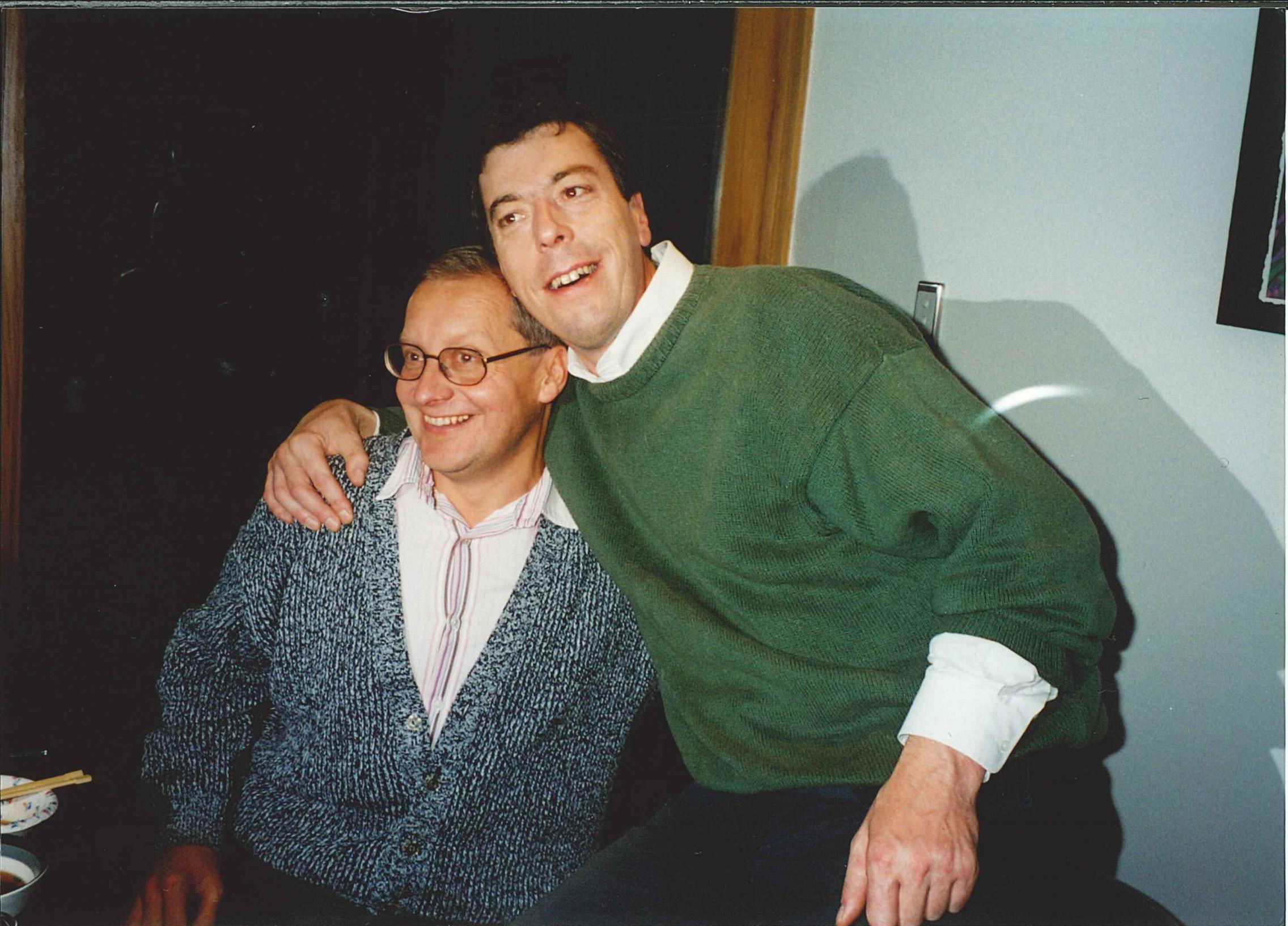 Wojciech Chojnacki with Mike Brooks