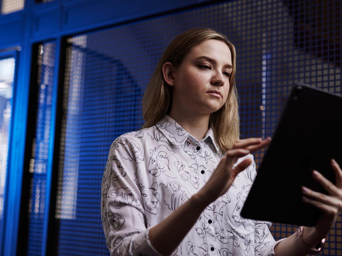 image of female researcher