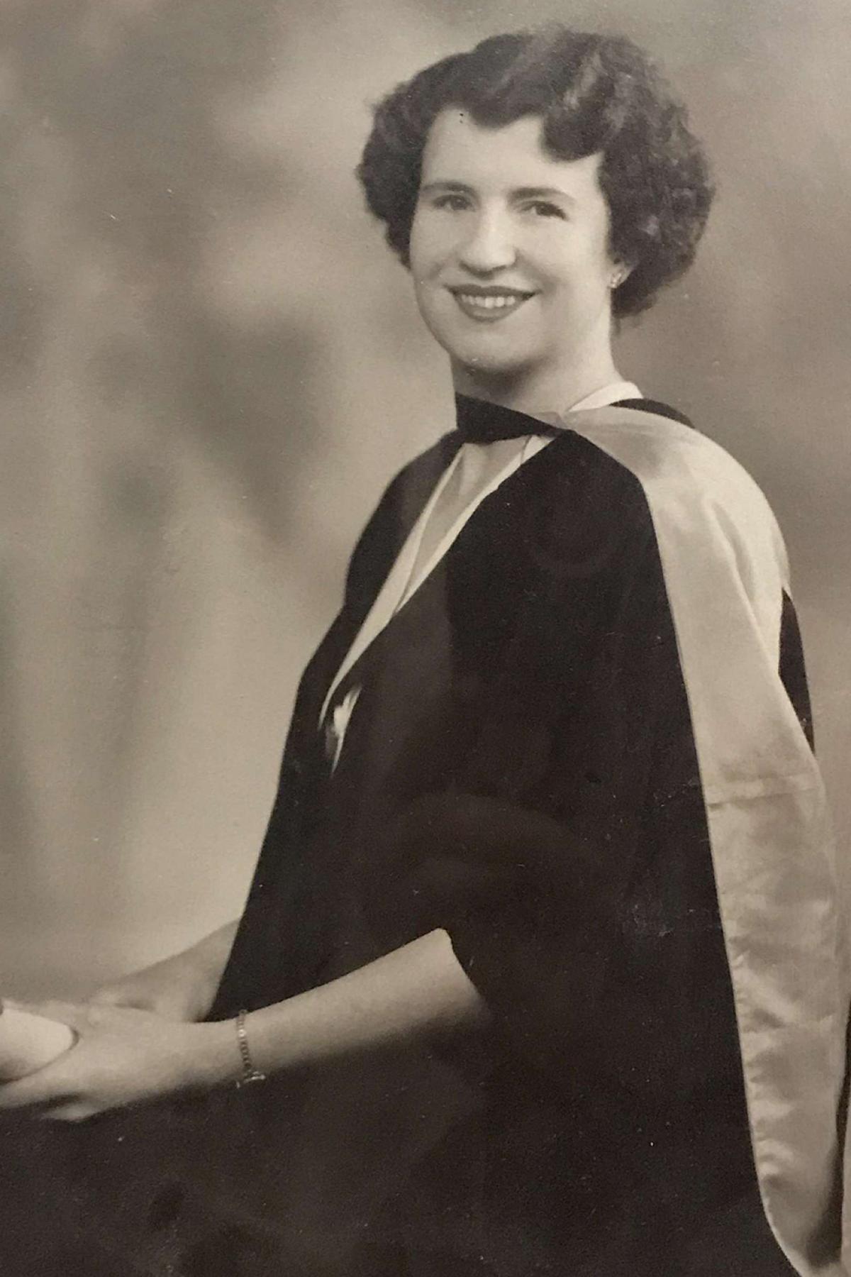 Selma Ruth Galvin university graduation