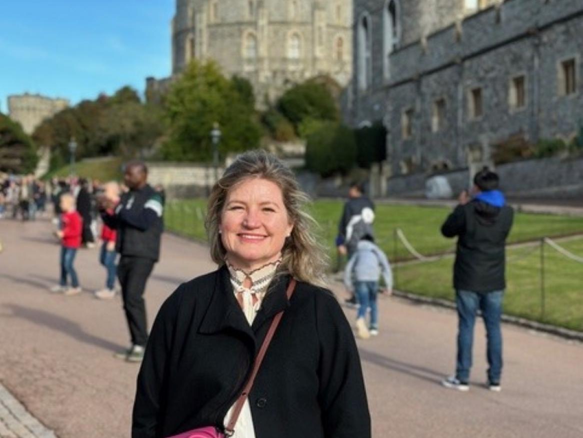 Jo Vandepeer at Windsor Castle