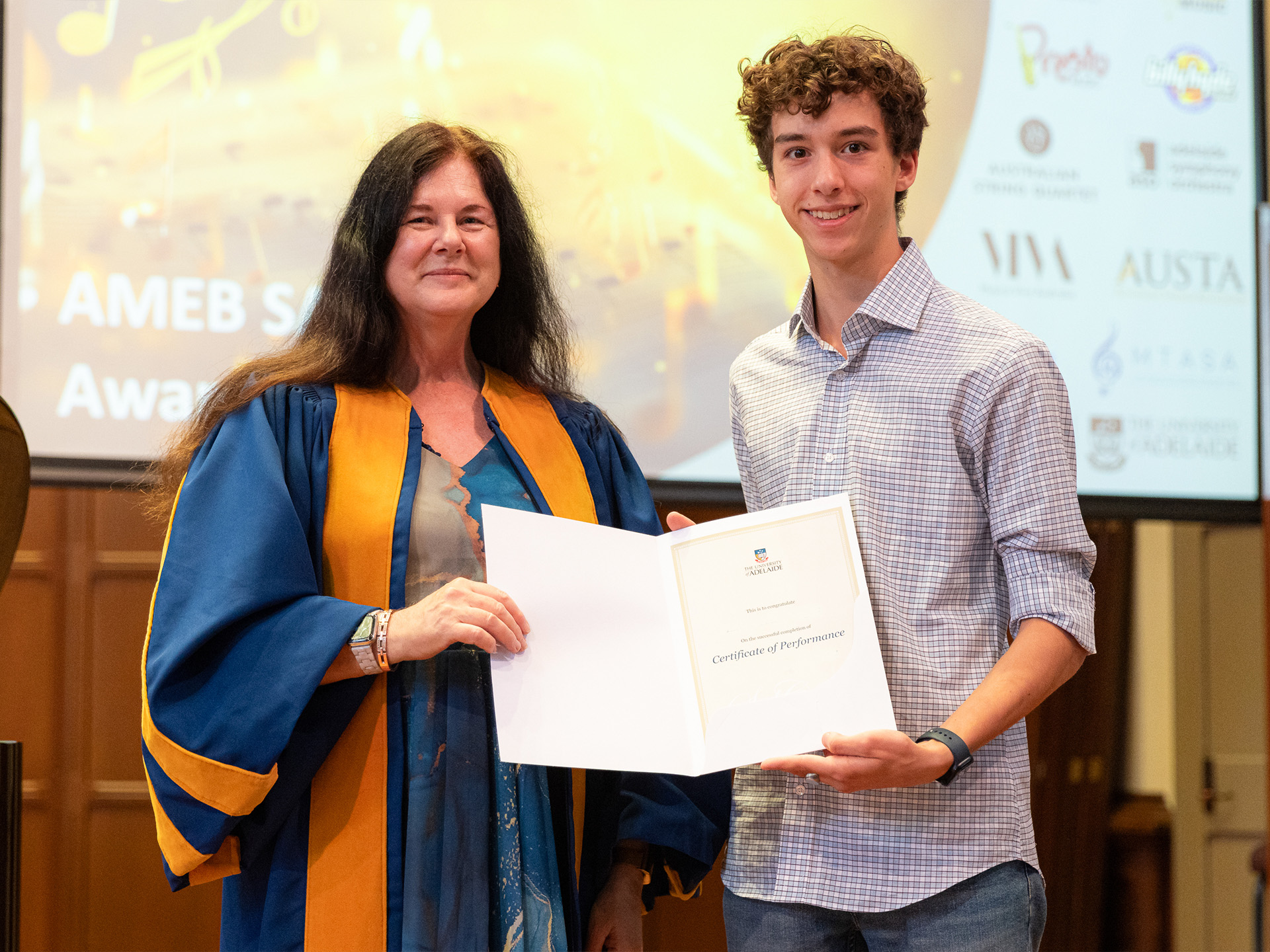 Prizes and high achievers