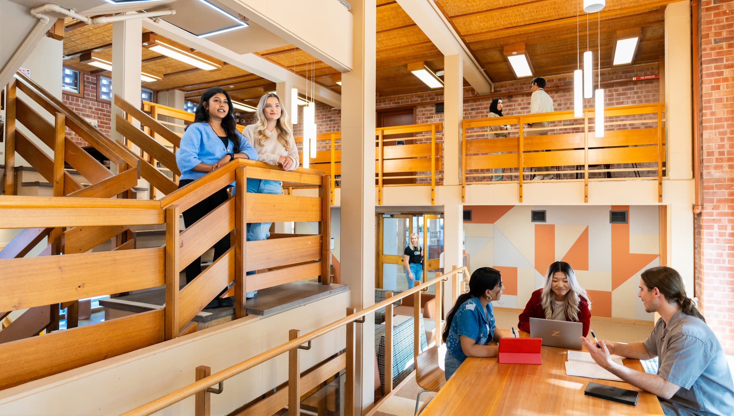 Students at Adelaide University 