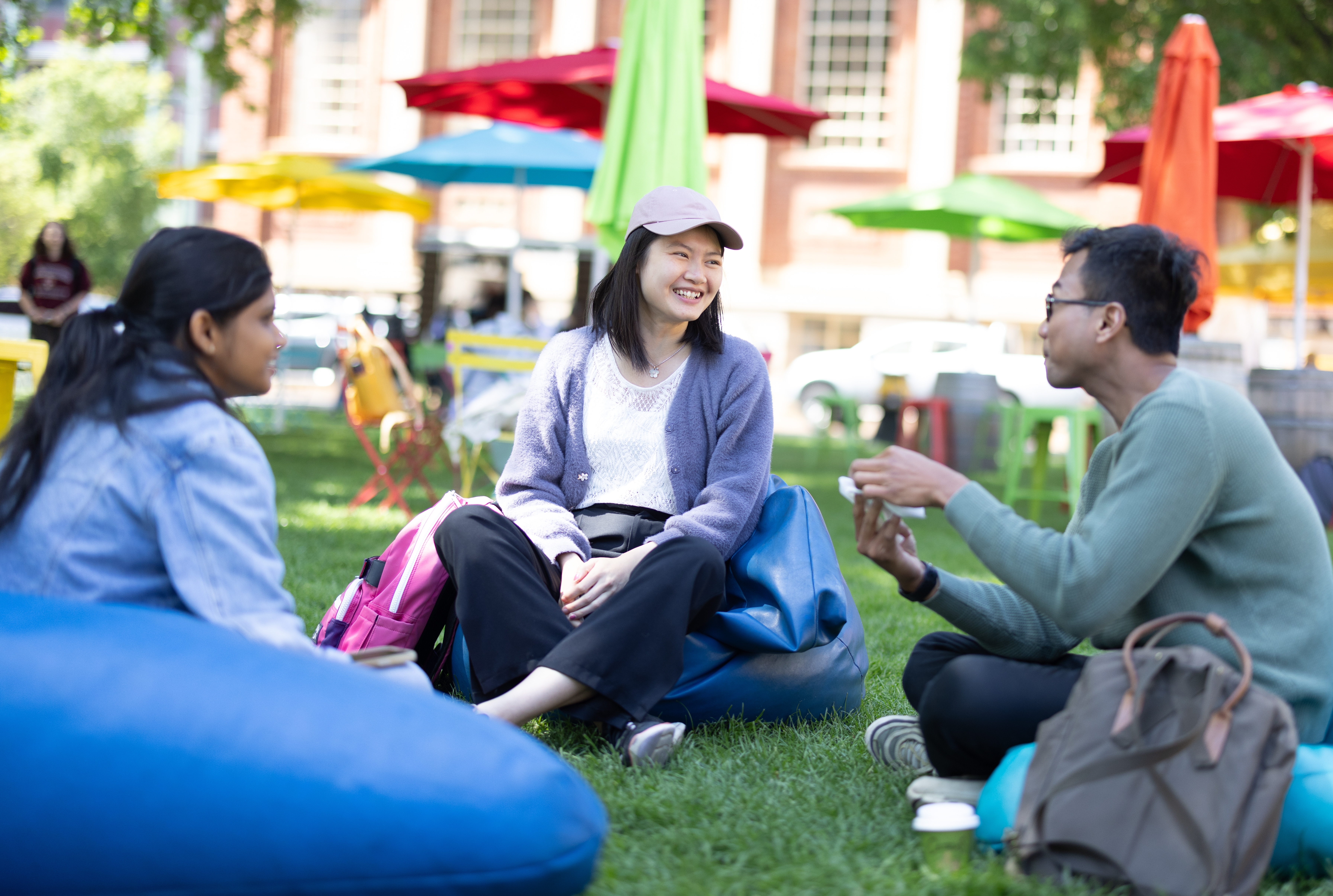 Adelaide University students gathering