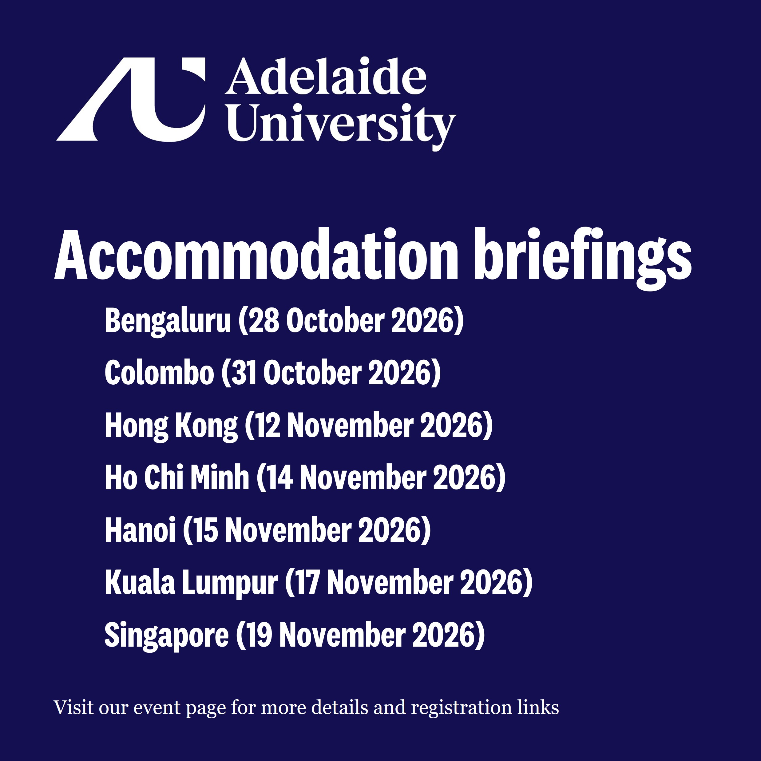 Accomodation briefing