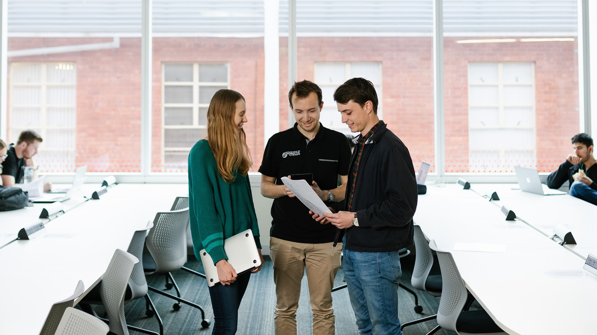AIML members in a collaborative space