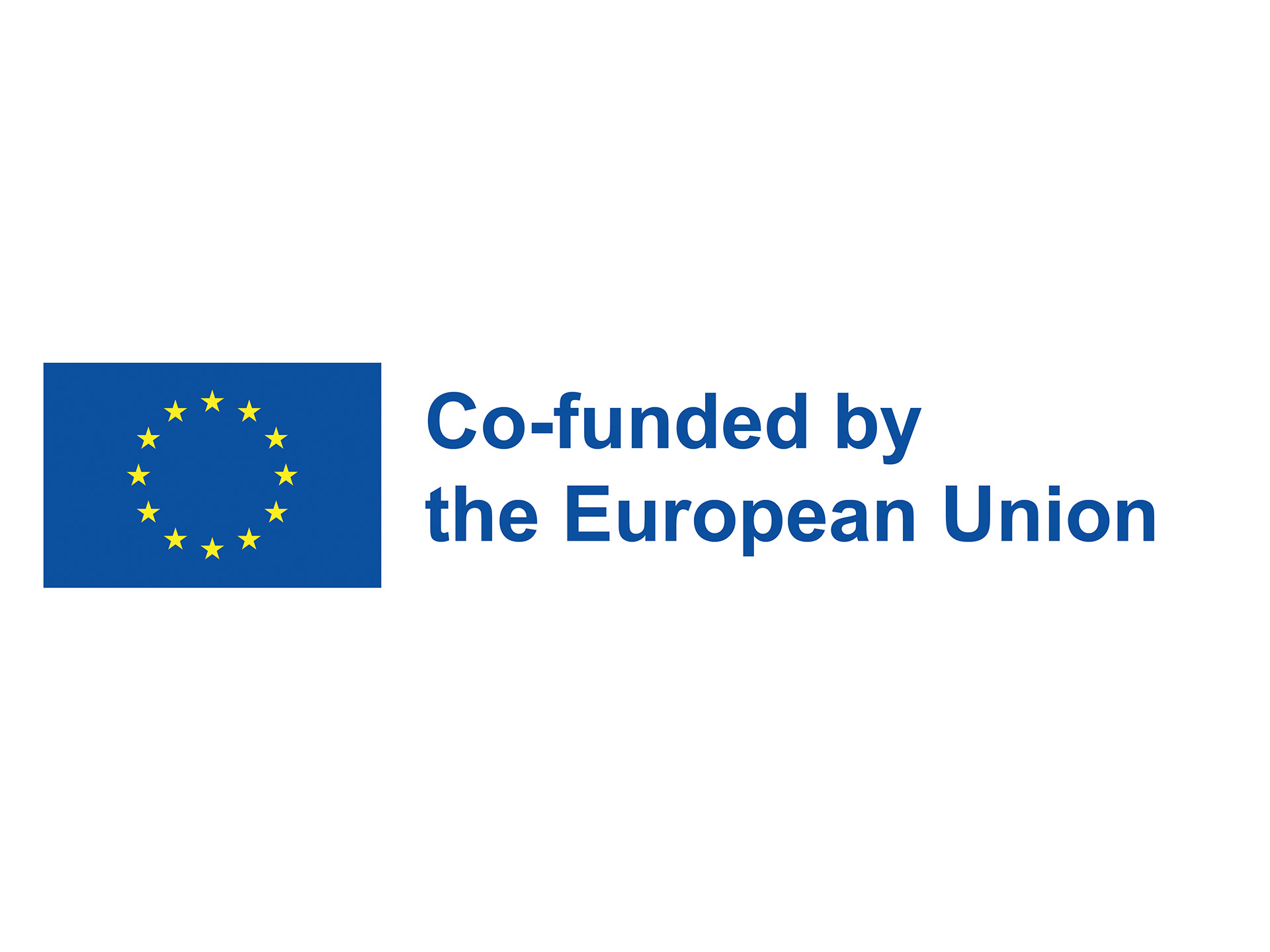 European Union logo with co-funded by European Union