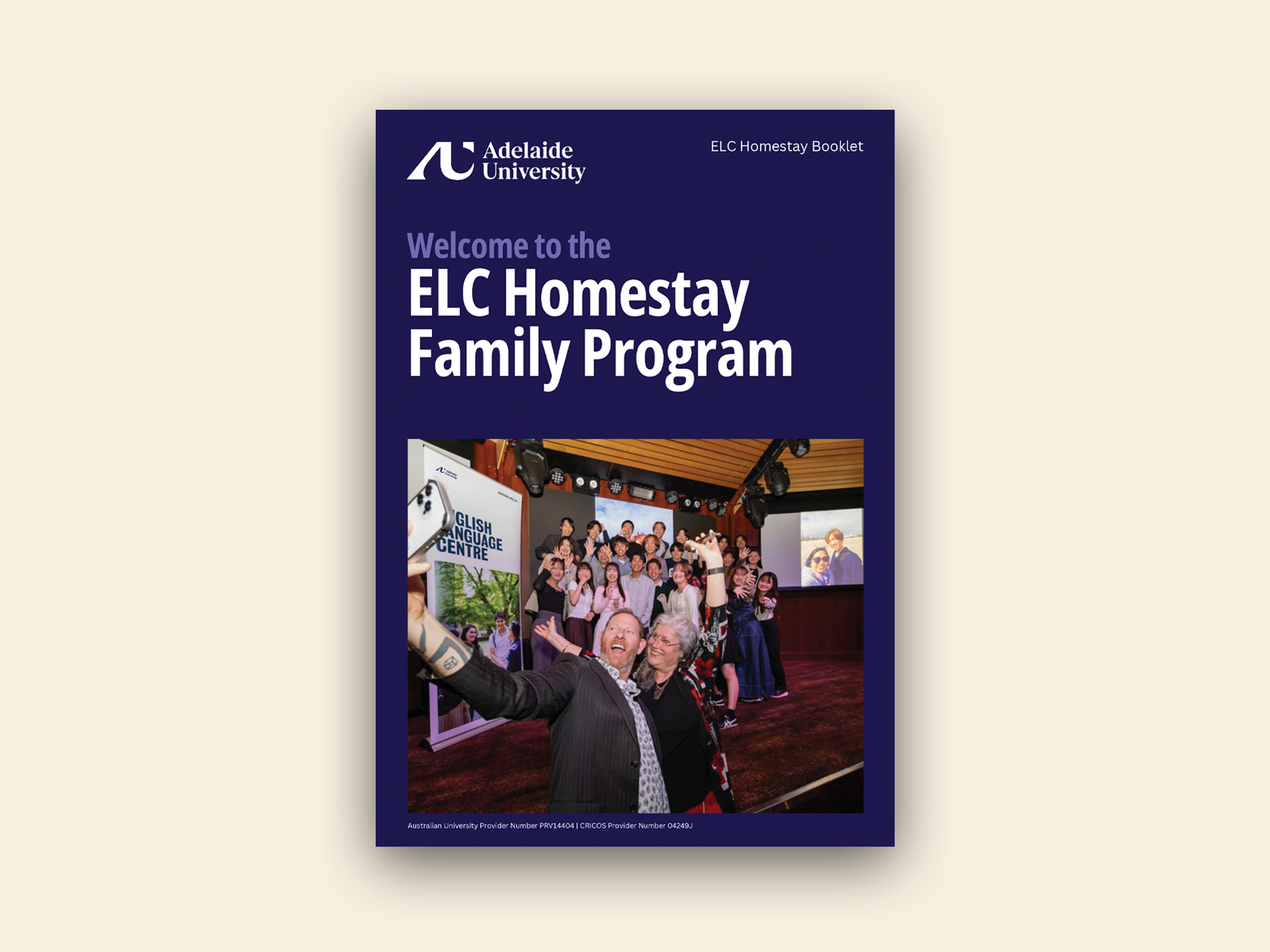 ELC homestay family program brochure