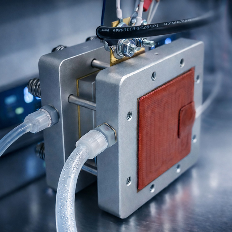 The electrolyser in action